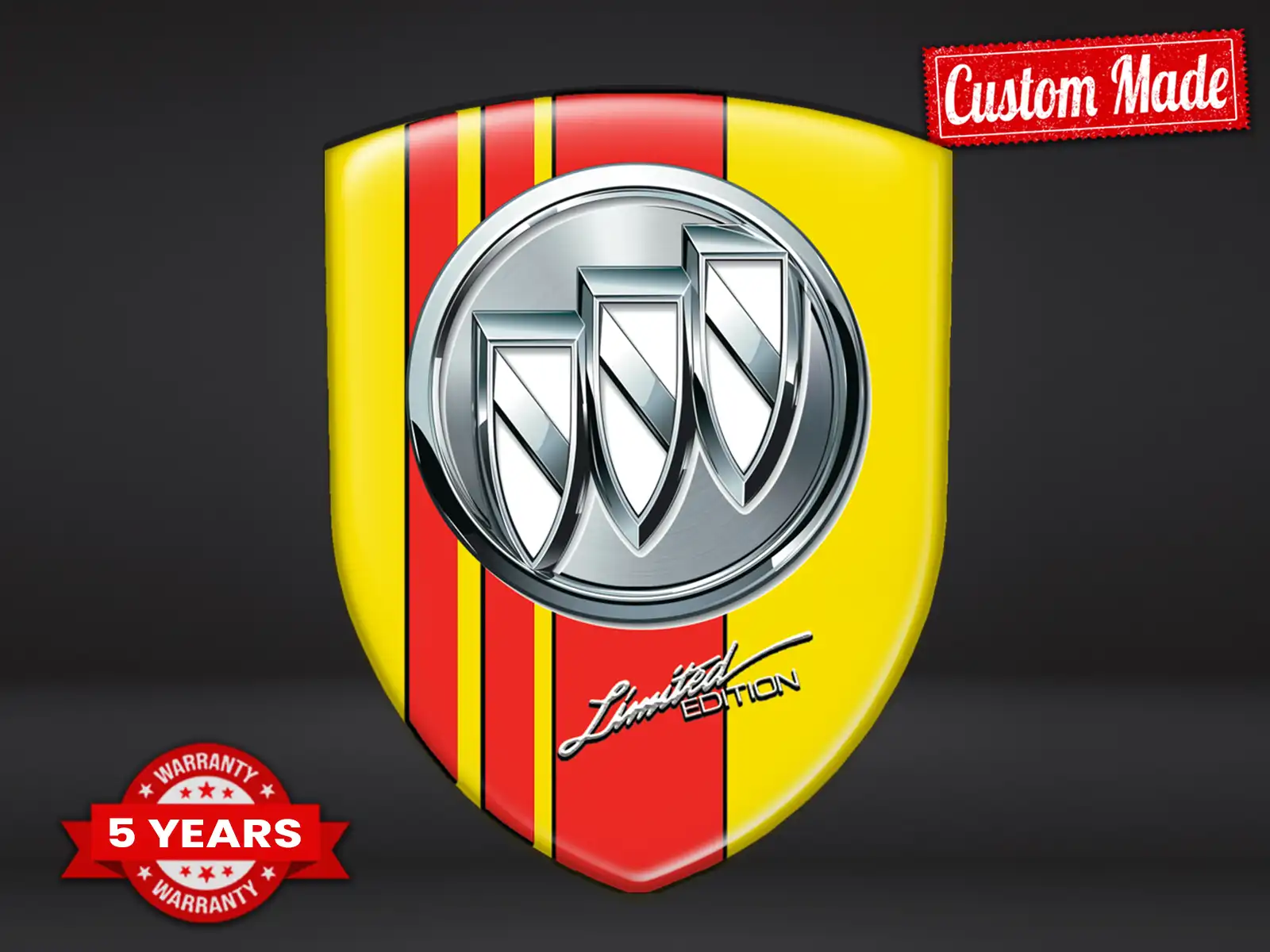 Buick Fensteraufkleber Premium Universal Stern Auto